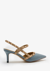 Zeena-Blue/Beige
