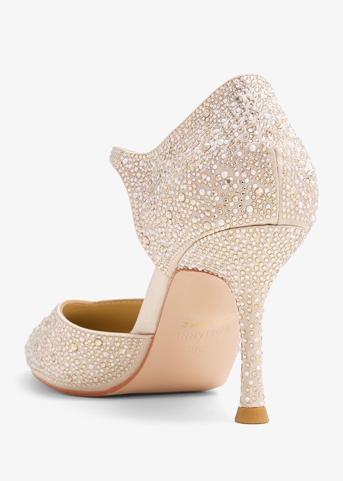 Liyana - Crystal Pumps Ankle Strap