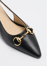 Eunice - Black leather