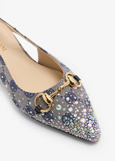 Eunice - Blue denim fabric