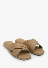 Citlali - Cross Slide Sandals