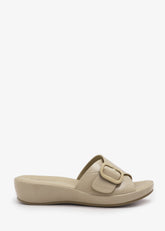 Navitha - Wedge Slide Sandals