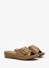 Navitha - Wedge Slide Sandals
