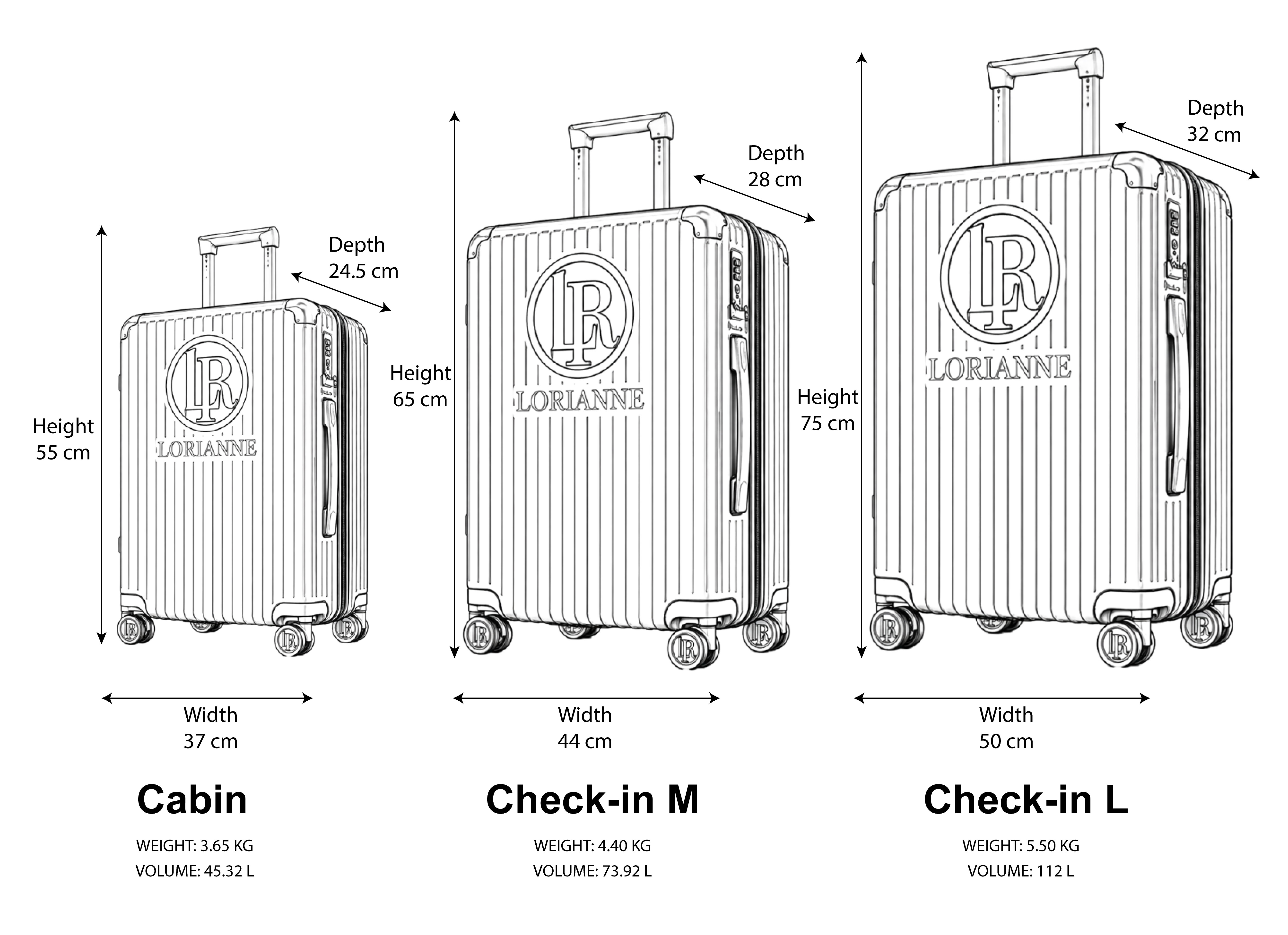 Luggage Dimensions