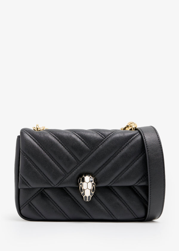 Agni Re - Black Top Handle Crossbody Bag