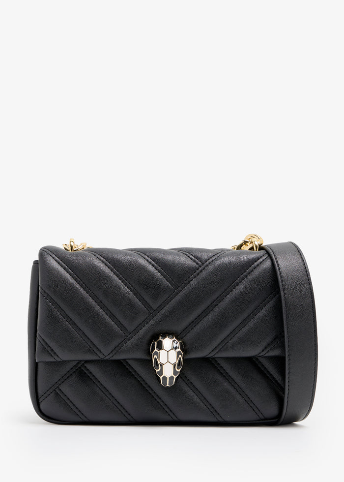 Agni Re - Black Top Handle Crossbody Bag