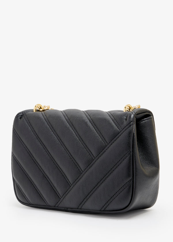 Agni Re - Black Top Handle Crossbody Bag
