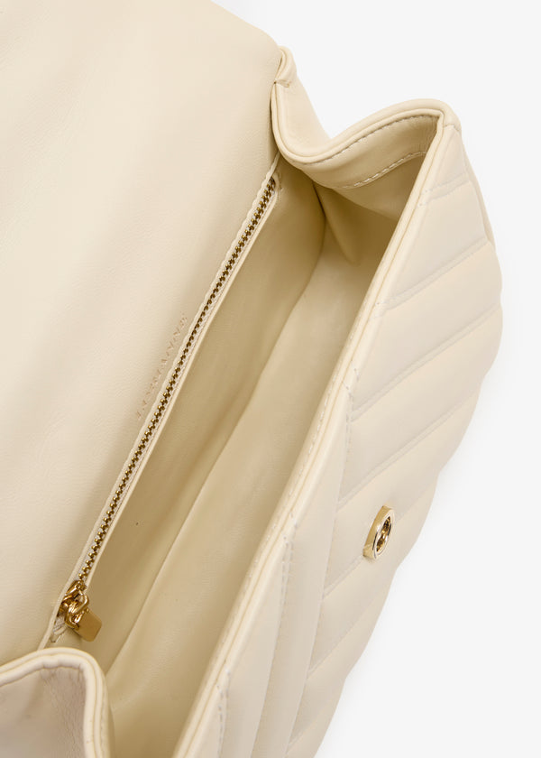 Agni Re - Off-White Top Handle Crossbody Bag