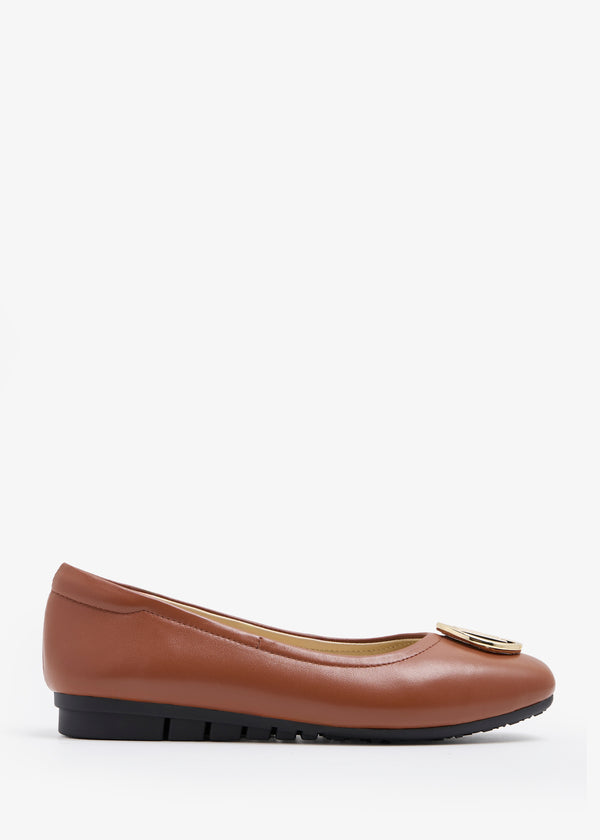Felice-Re - Ballerinas With Metal Logo