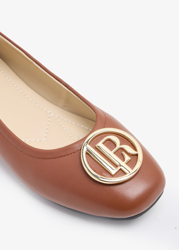 Felice-Re - Ballerinas With Metal Logo