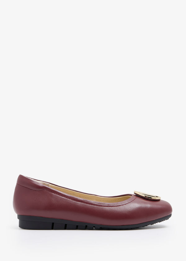 Felice-Re - Ballerinas With Metal Logo