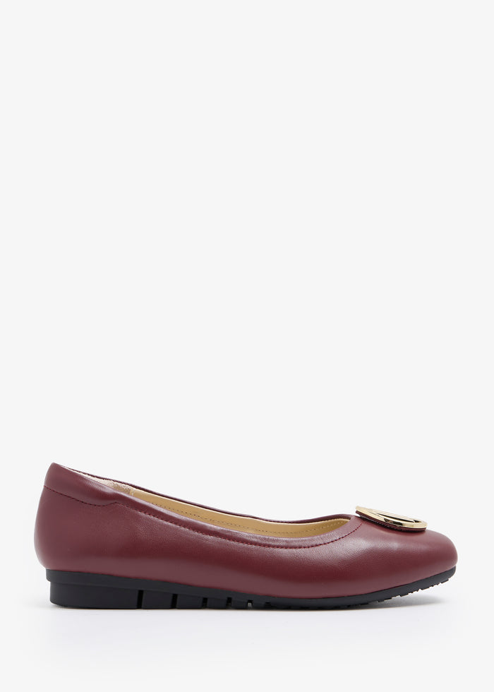 Felice-Re - Ballerinas With Metal Logo