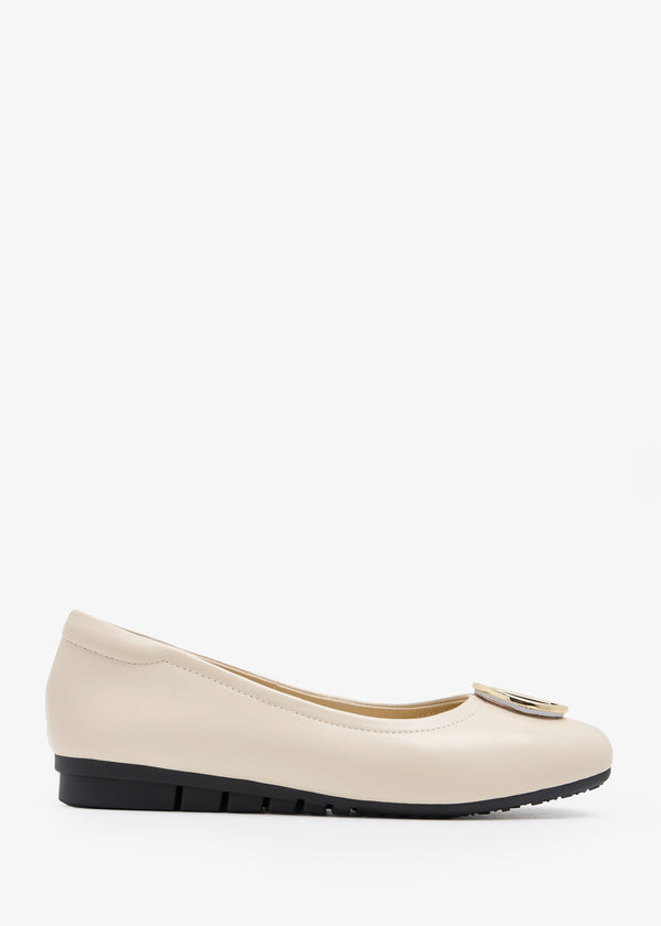 Felice-Re - Ballerinas With Metal Logo