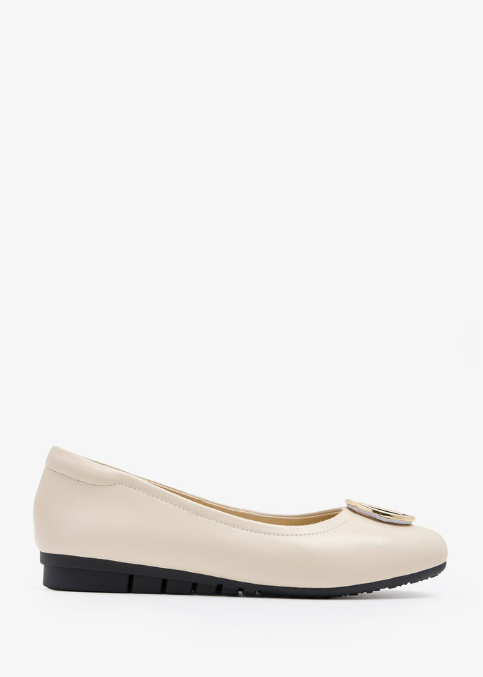 Felice-Re - Ballerinas With Metal Logo