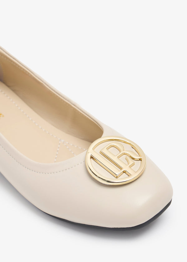 Felice-Re - Ballerinas With Metal Logo