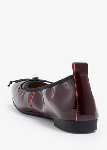 Amara-Re - Ballerinas Attached With Metal Logo