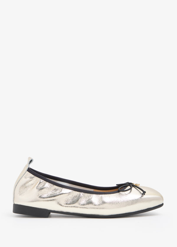 Amara-Re - Ballerinas Attached With Metal Logo
