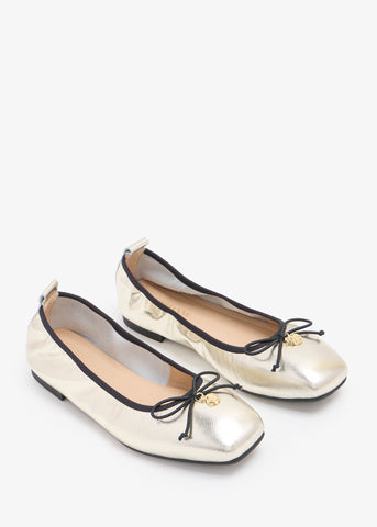 Amara-Re - Ballerinas Attached With Metal Logo
