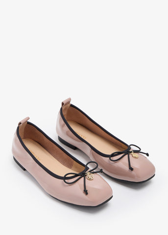 Amara-Re - Ballerinas Attached With Metal Logo