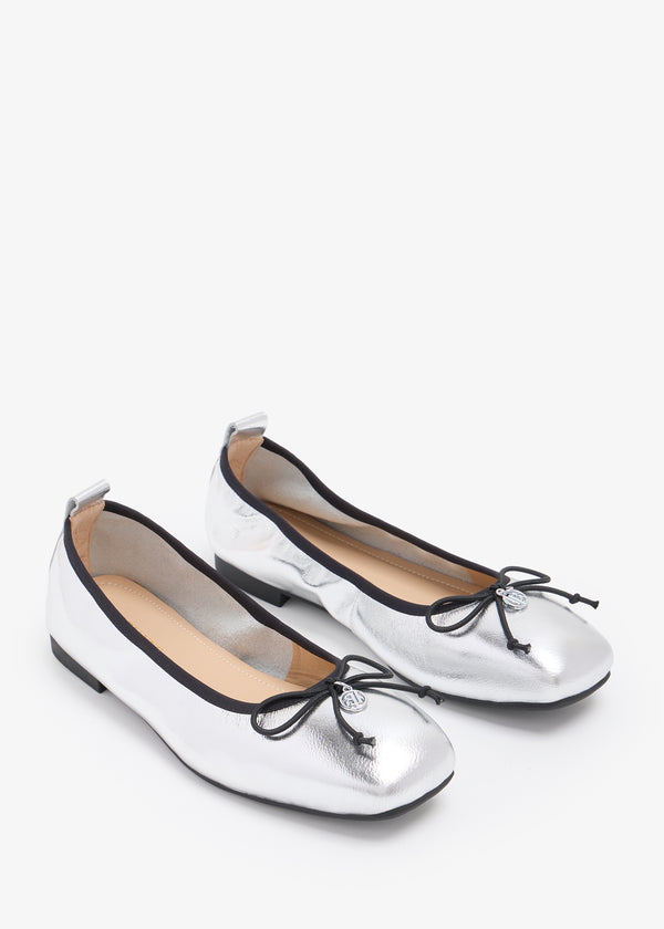 Amara-Re - Ballerinas Attached With Metal Logo