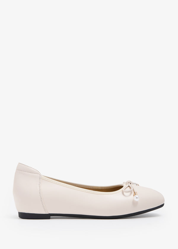 Diantha-Re - Ballerinas Attached With Metal Logo