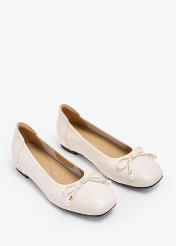 Diantha-Re - Ballerinas Attached With Metal Logo
