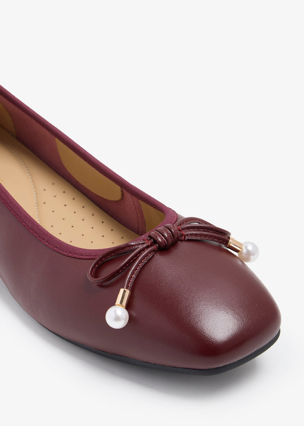Diantha-Re - Ballerinas Attached With Metal Logo
