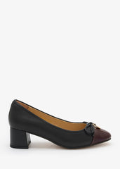 Zinal- Black/Burgandy