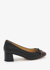 Zinal- Black/Burgandy
