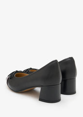 Zinal- Black/Burgandy