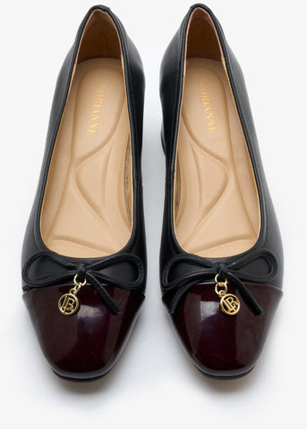 Zinal- Black/Burgandy