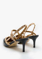 Zeena- Black/Beige