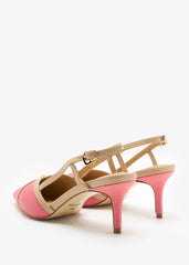 Zyna-Pink/Beige