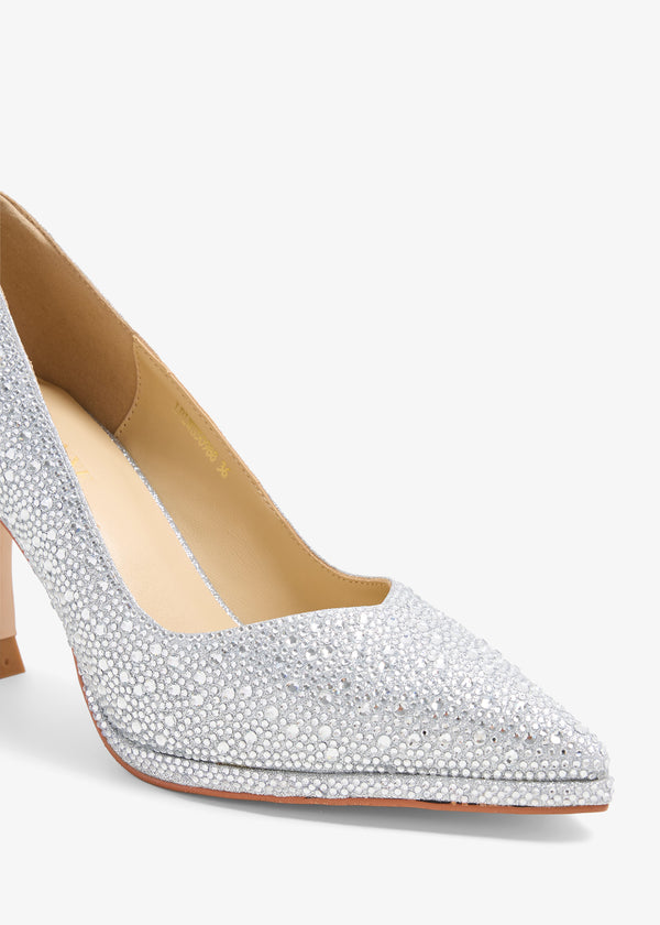 Hasini - Crystal Platform Pumps