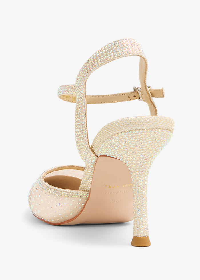 Jeena - Crystal Pumps Ankle Strap
