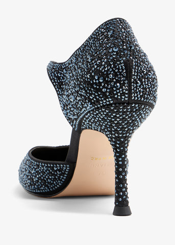 Liyana - Crystal Pumps Ankle Strap