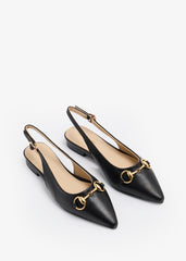 Eunice - Black leather