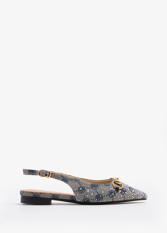 Eunice - Blue denim fabric