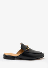 Tansy-Black leather