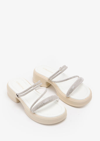 Zenobia-WHITE/SILVER