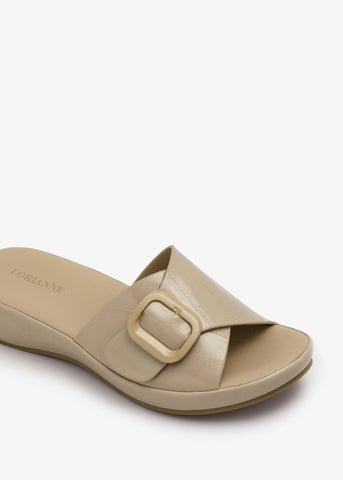 Navitha - Wedge Slide Sandals