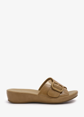 Navitha - Wedge Slide Sandals