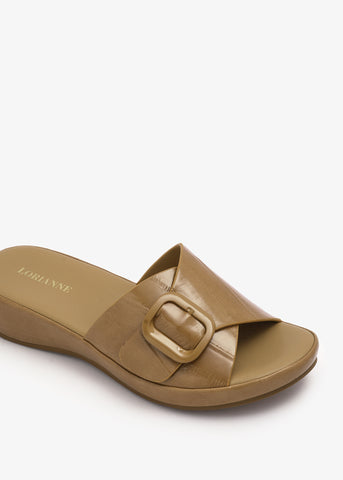 Navitha - Wedge Slide Sandals