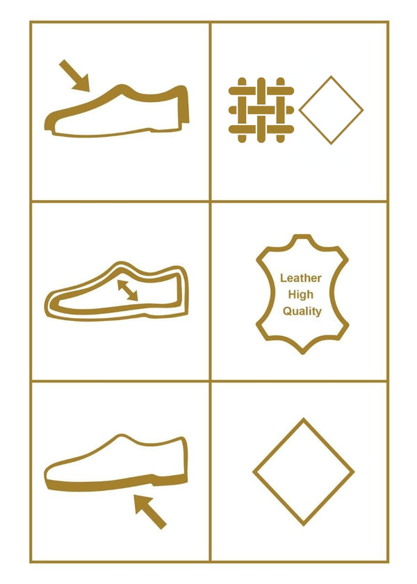 Leather and fabric symbol